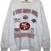 Vintage Style Deadstock 90s San Francisco 49Ers Sweatshirt T-shirt, NFL Football Teams Gifts For Fans