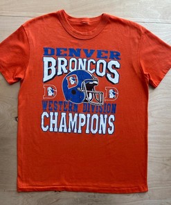 Vintage Style Denver Broncos Shirt Orange 80s NFL Football Champs Sweatshirt T-shirt, NFL Football Teams Gifts For Fans