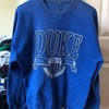 Vintage Style Duke University Sweatshirt, Duke Sweater, Vintage Style 90S Shirt