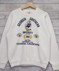 Vintage Style Georgia Southern University Sweatshirt, Georgia Southern Sweater, Vintage Style 90S Shirt