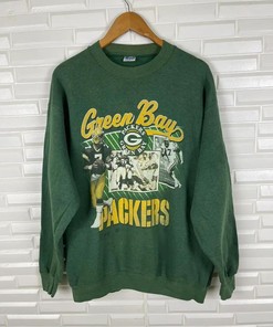 Vintage Style Green Bay Packers 90’S T Shirt Hoodie Sweatshirt Gifts For Fans