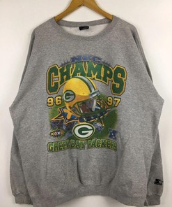 Vintage Style Green Bay Packers NFL Superbowl 1997 Sweatshirt T-shirt Ideal Gift for NFL Fans