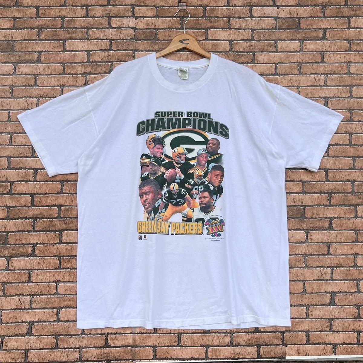 Vintage Style Greenbay Packers Super Bowl Sweatshirt T-shirt Ideal Gift for NFL Fans