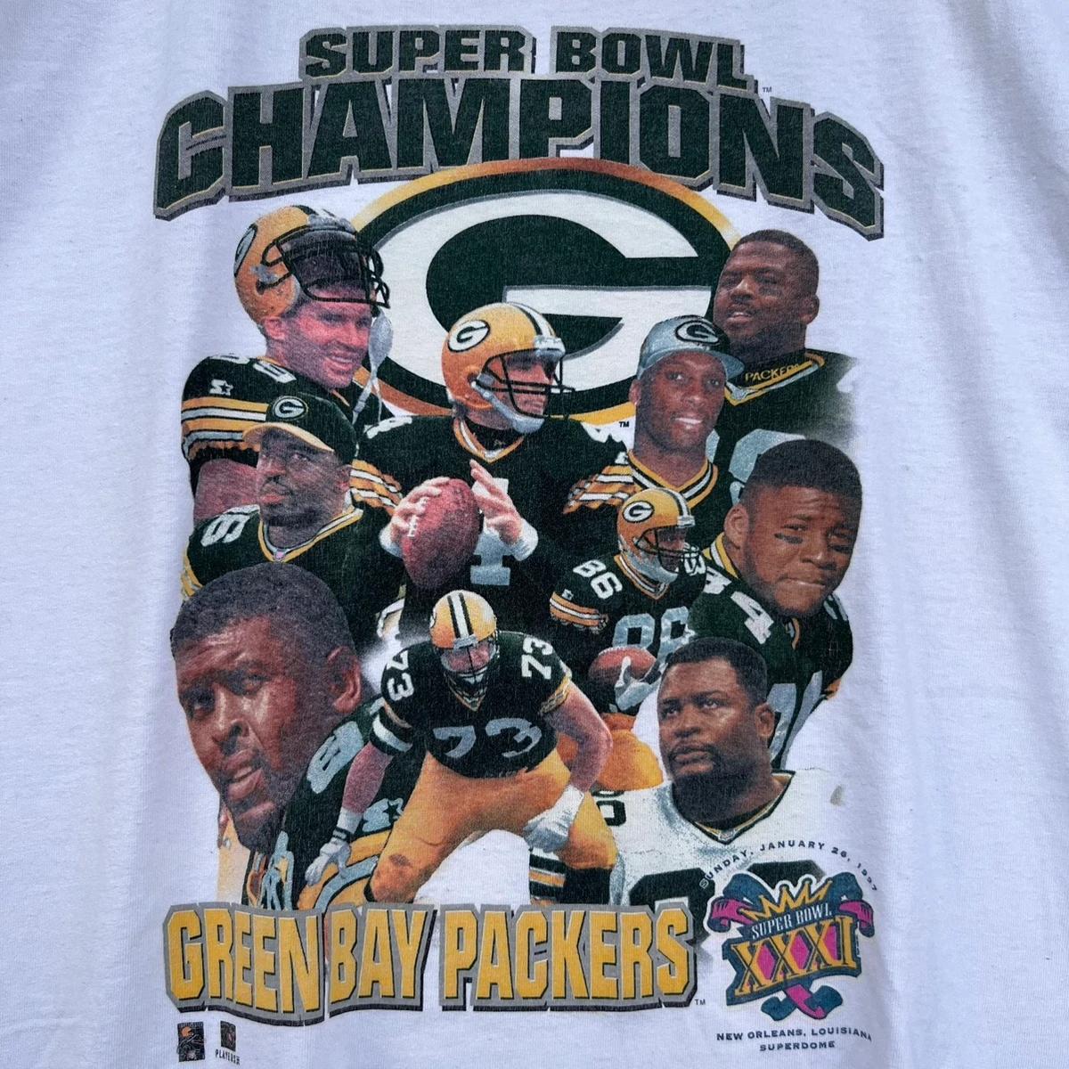Vintage Style Greenbay Packers Super Bowl Sweatshirt T-shirt Ideal Gift for NFL Fans - Image 2