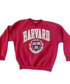 Vintage Style Harvard Collegiate Crew Neck T-Shirt Sweatshirt Hoodie Gifts Sports Lover