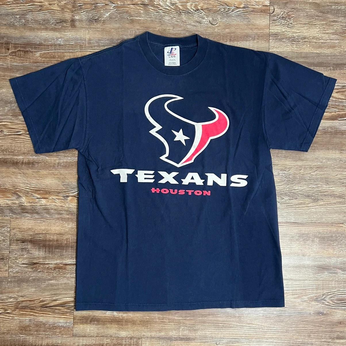 Vintage Style Houston Texans NFL Football Logo Athletic Sweatshirt T-shirt Ideal Gift for NFL Fans