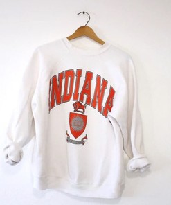 Vintage Style Indiana University Hoosiers Sweatshirt, Indiana Shirt, Hoodie