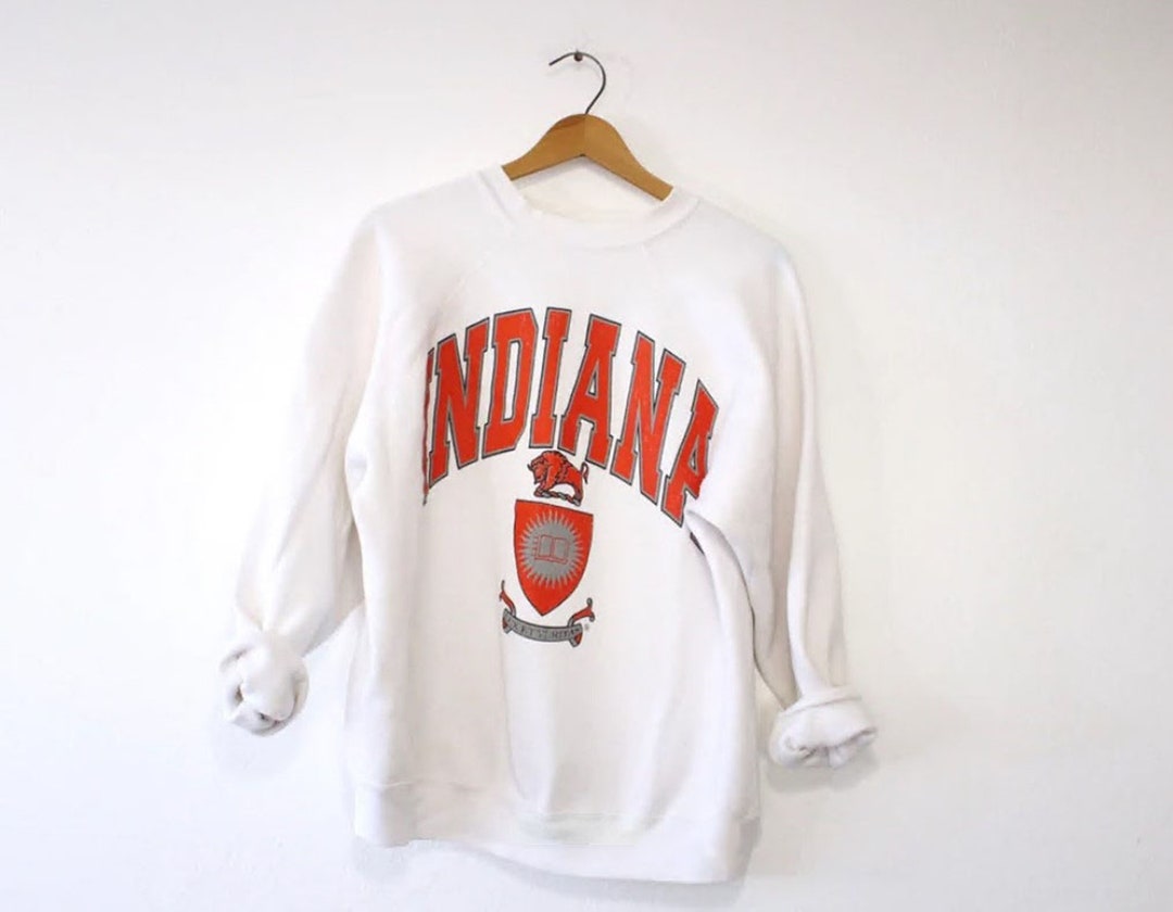 Vintage Style Indiana University Hoosiers Sweatshirt, Indiana Shirt, Hoodie