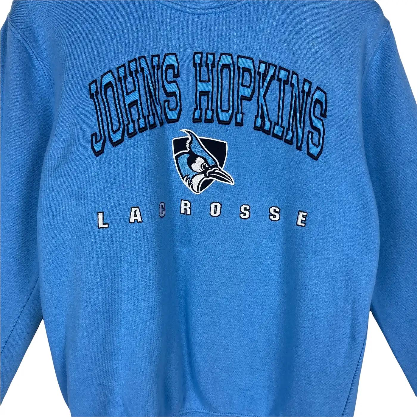 Vintage Style John Hopkins Lacrosse Sweatshirt Hoodie Football Game Day T-Shirt Lover - Image 2
