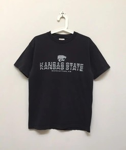 Vintage Style Kansas State University T-Shirt Sweatshirt American Football Sweatshirt Sports Gifts