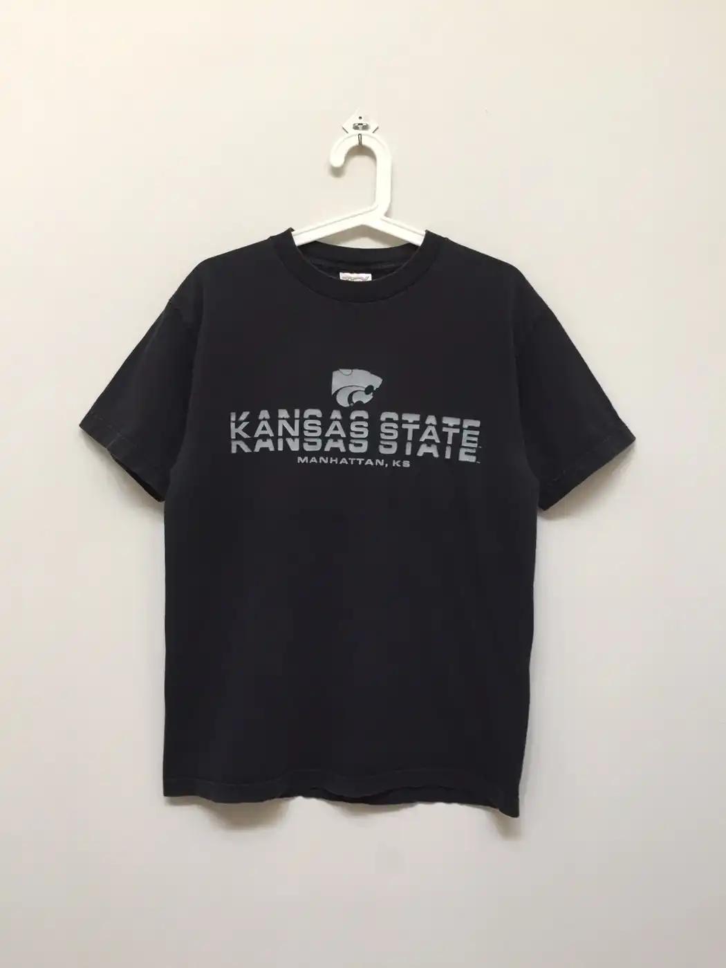 Vintage Style Kansas State University T-Shirt Sweatshirt American Football Sweatshirt Sports Gifts