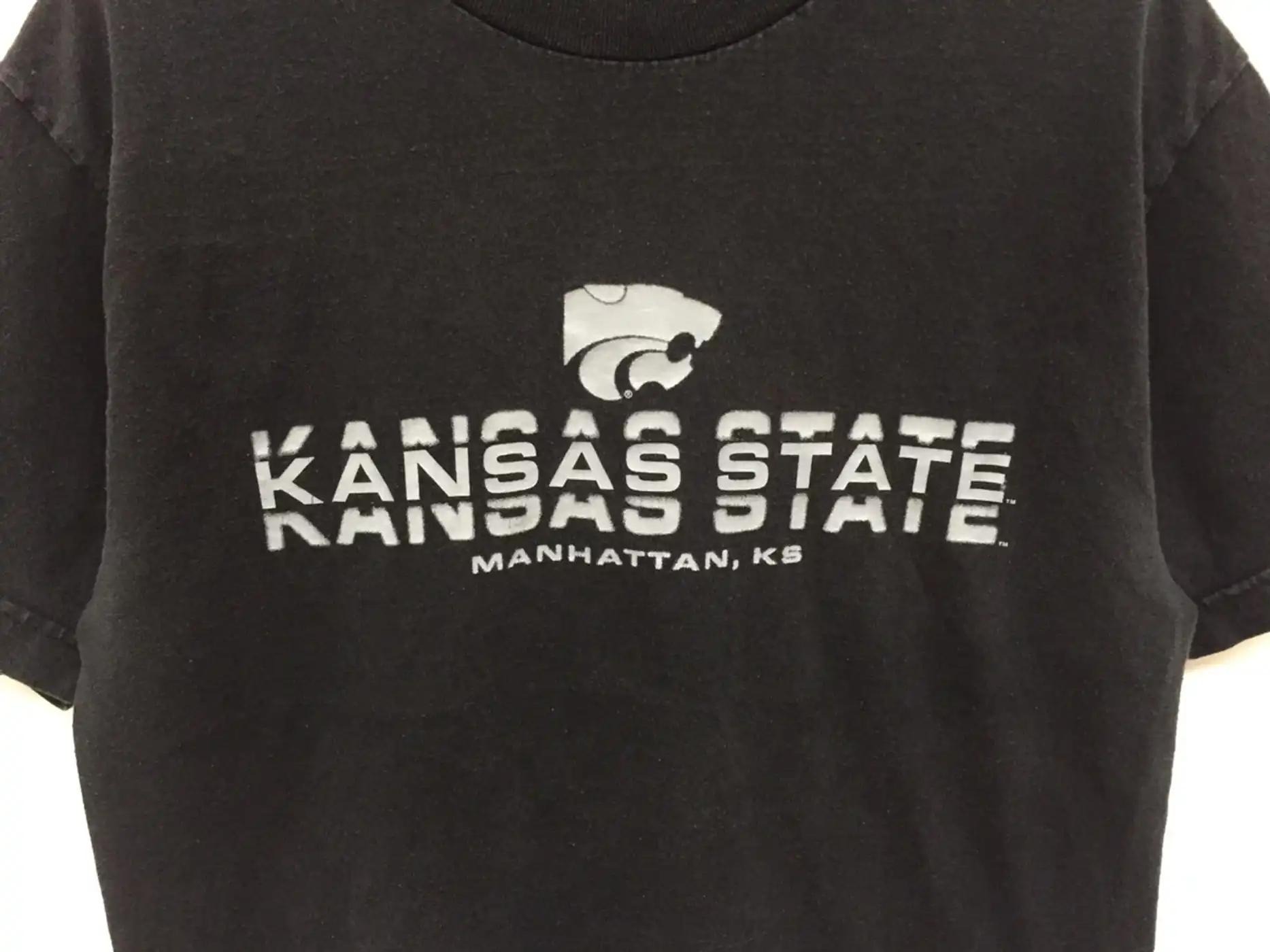 Vintage Style Kansas State University T-Shirt Sweatshirt American Football Sweatshirt Sports Gifts - Image 2