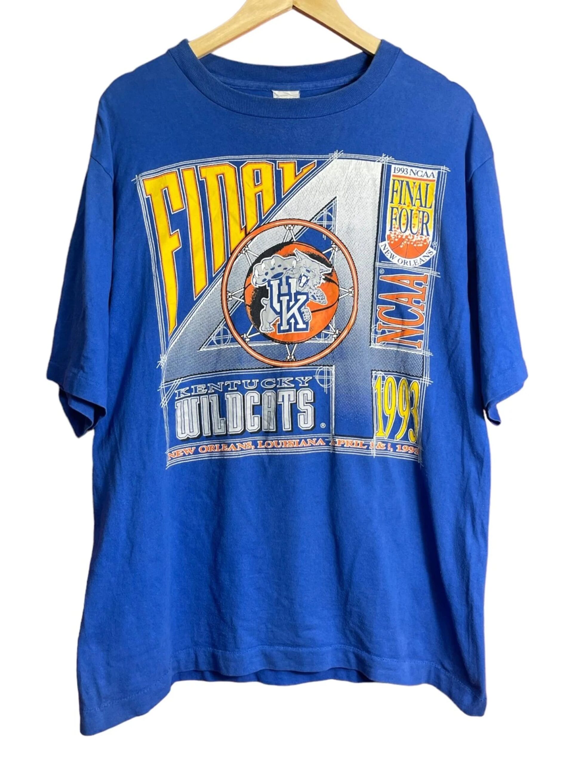 Vintage Style Kentucky Wildcats Ncaa Final Four 1993 Basketball T-Shirt Sweatshirt Hoodie Full Size Gifts For Ncaa