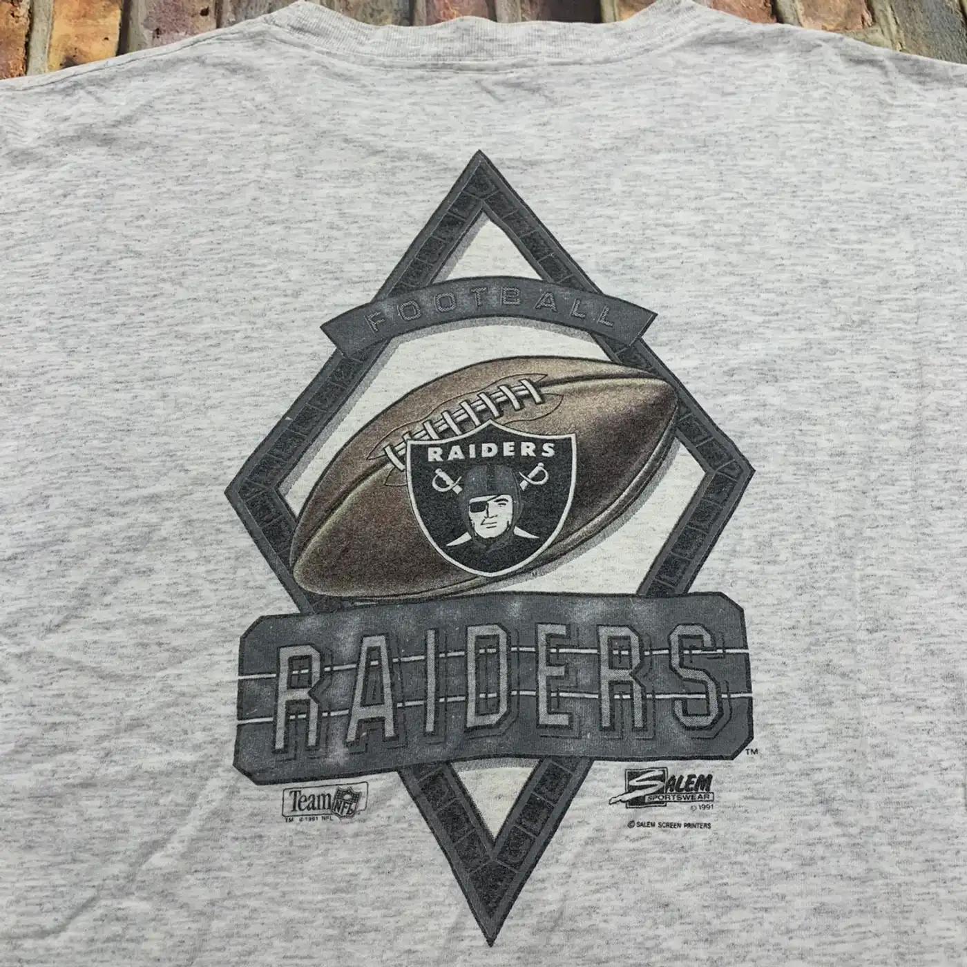 Vintage Style Los Angeles Raiders Nfl T Shirt Hoodie Sweatshirt Gift For Fans - Image 2