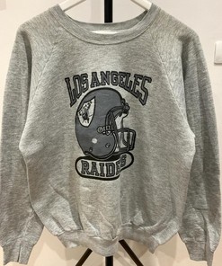 Vintage Style Los Angeles Raiders Sweatshirt T-shirt Ideal Gift for NFL Fans