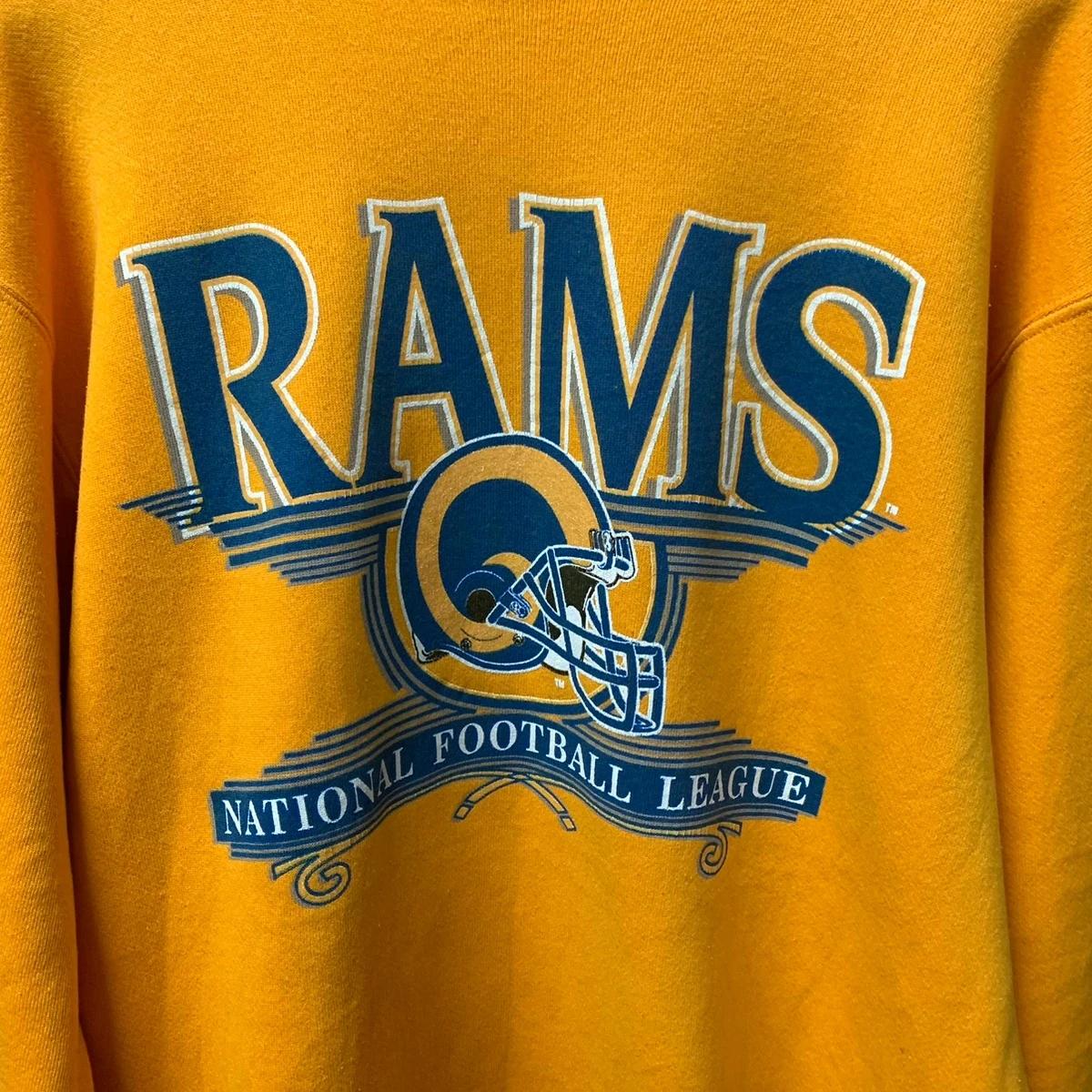 Vintage Style Los Angeles Rams Sweatshirt T-shirt Ideal Gift for NFL Fans - Image 2