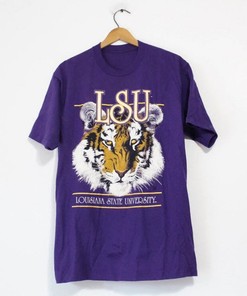 Vintage Style Louisiana State University Lsu Tigers T-Shirt, Vintage Style 90 Shirt Lsu Sweater, Hoodie
