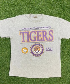 Vintage Style Louisiana State University Tigers T-Shirt, Louisiana State Shirt, Vintage Style 90 Shirt