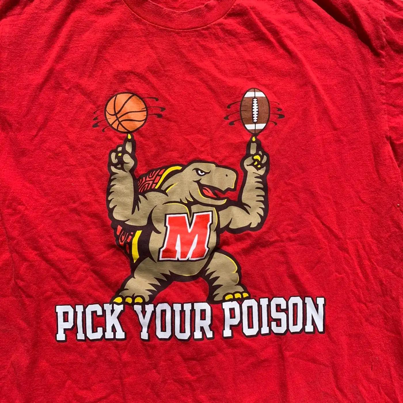 Vintage Style Maryland Terrapins T-Shirt Sweatshirt American Football Sweatshirt Sports Gifts - Image 2