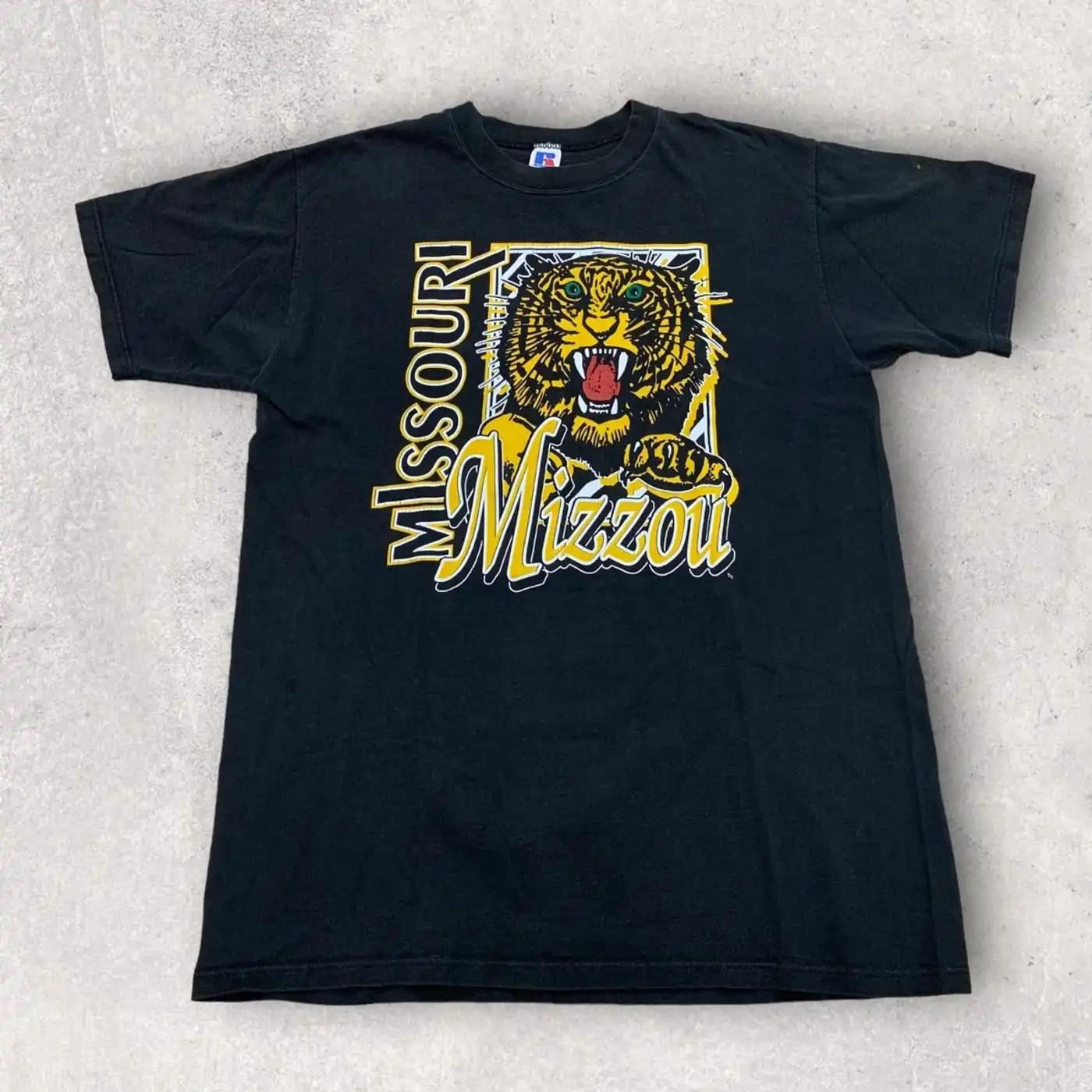 Vintage Style Mizzou Tigers University American Sweatshirt Gifts For Ncaa