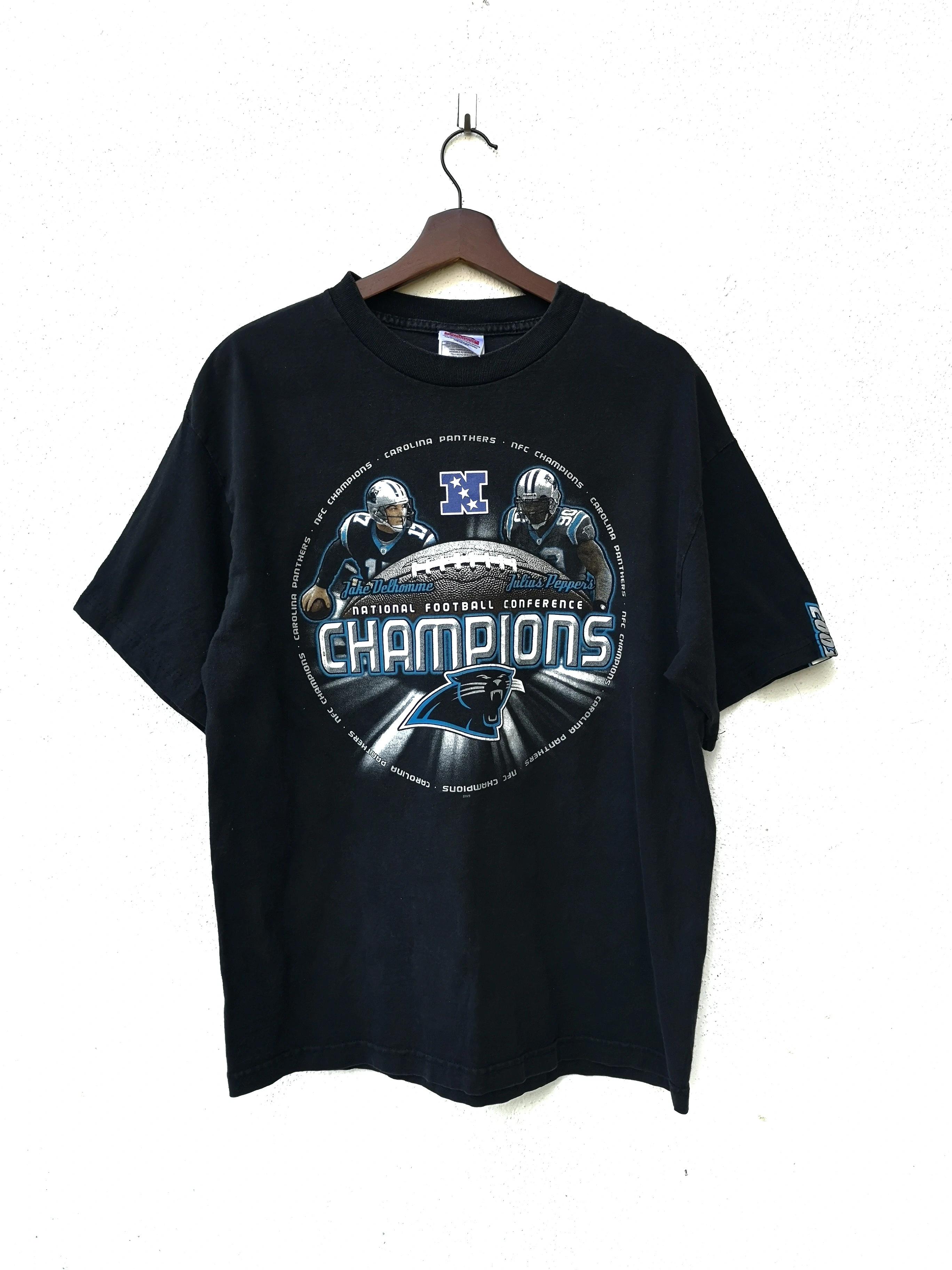Vintage Style NFC Champion Corolina Panthers 2003 Sweatshirt T-shirt, NFL Football Teams Gifts For Fans