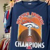 Vintage Style NFL Denver Broncos 1998 Graphics Sweatshirt T-shirt Ideal Gift for NFL Fans