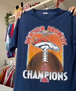 Vintage Style NFL Denver Broncos 1998 Graphics Sweatshirt T-shirt Ideal Gift for NFL Fans