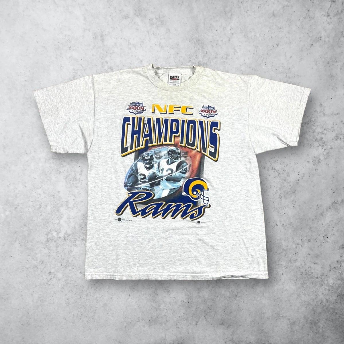 Vintage Style NFL St Louis Rams NFC Super Bowl Sweatshirt T-shirt Ideal Gift for NFL Fans