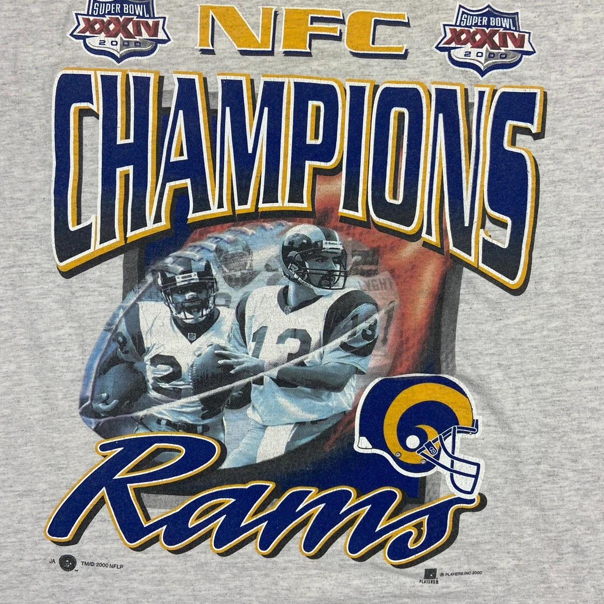 Vintage Style NFL St Louis Rams NFC Super Bowl Sweatshirt T-shirt Ideal Gift for NFL Fans - Image 2