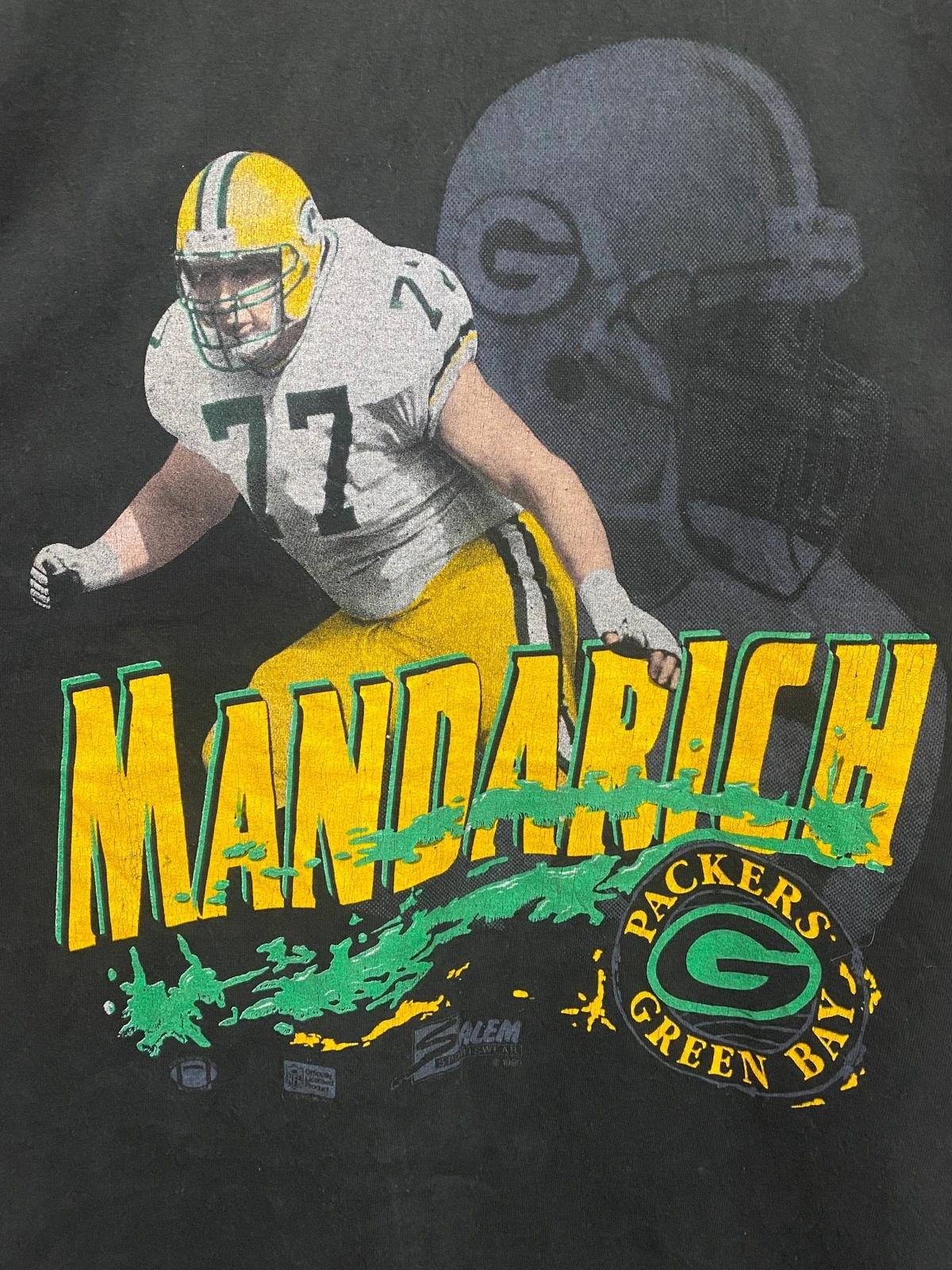 Vintage Style NFL Tony Mandarich 1990 Sweatshirt T-shirt Ideal Gift for NFL Fans - Image 2