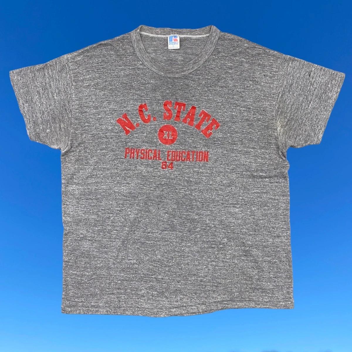Vintage Style Nc State University Russell University American Sweatshirt Gifts For Ncaa