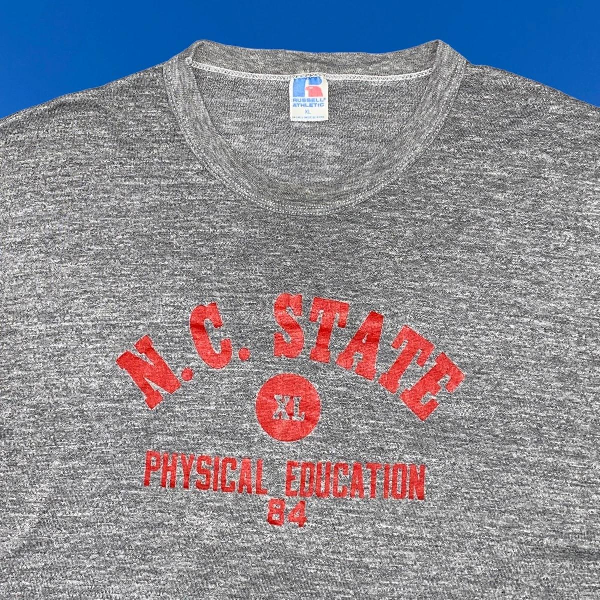 Vintage Style Nc State University Russell University American Sweatshirt Gifts For Ncaa - Image 2