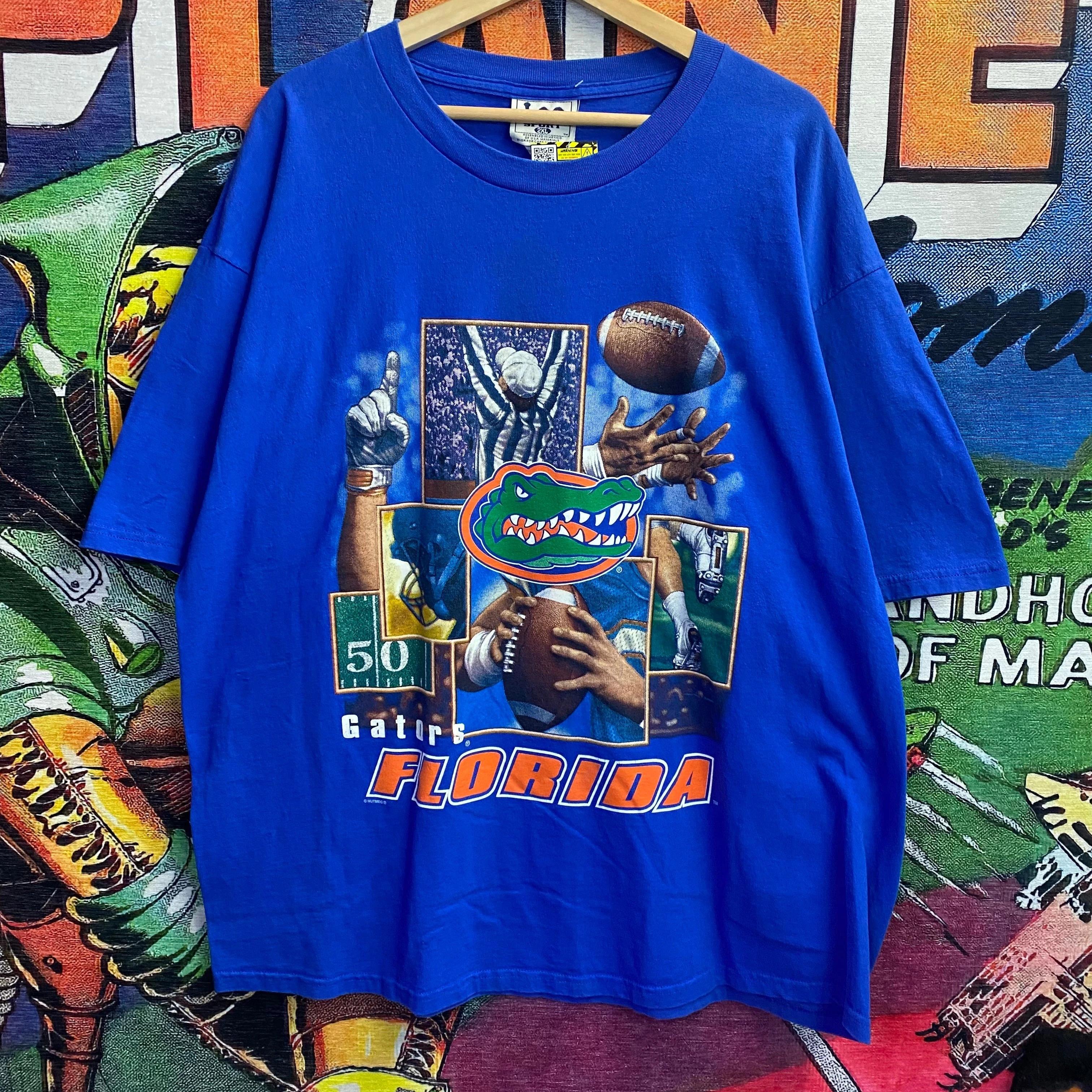 Vintage Style Ncaa Florida Gators T-Shirt Sweatshirt Hoodie American Football Gifts Lover