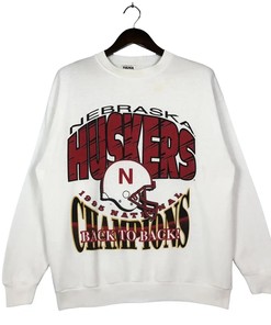 Vintage Style Nebraska Huskers 1995 National Champions T-Shirt Sweatshirt Hoodie American Football Gifts Lover