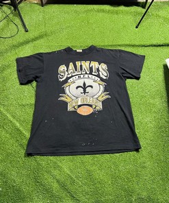 Vintage Style New Orleans Saints NFL Faded Sweatshirt T-shirt Ideal Gift for NFL Fans