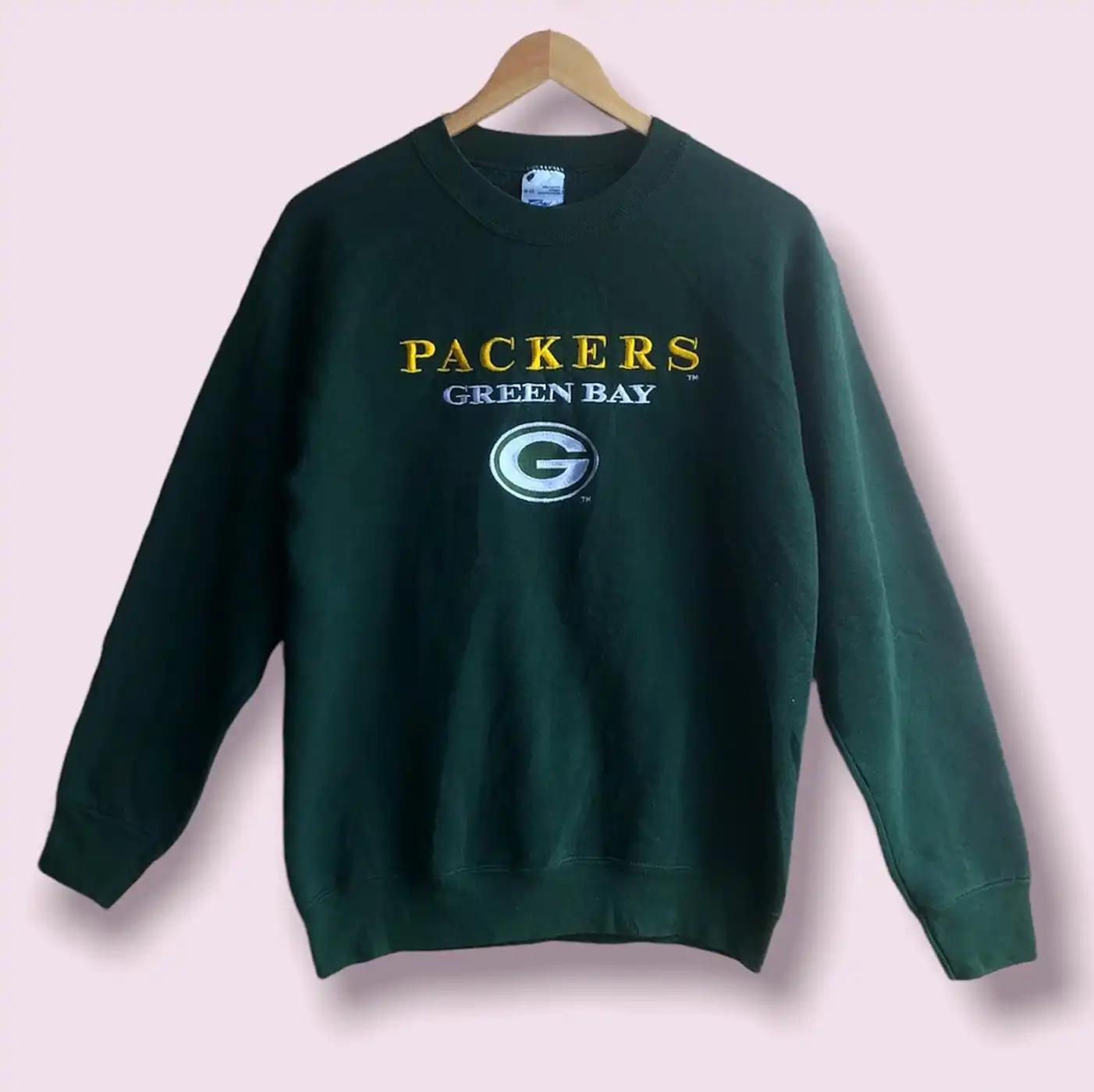 Vintage Style Nfl Green Bay Packers T Shirt Hoodie Sweatshirt Gifts For Fans