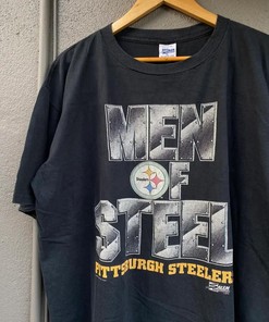 Vintage Style Nfl Pittsburgh Steelers American Tee T Shirt Hoodie Sweatshirt Gift For Fans