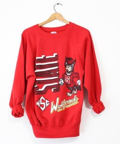 Vintage Style North Carolina State University Wolfpack Sweatshirt, Vintage Style 90S Shirt, North Carolina Shirt