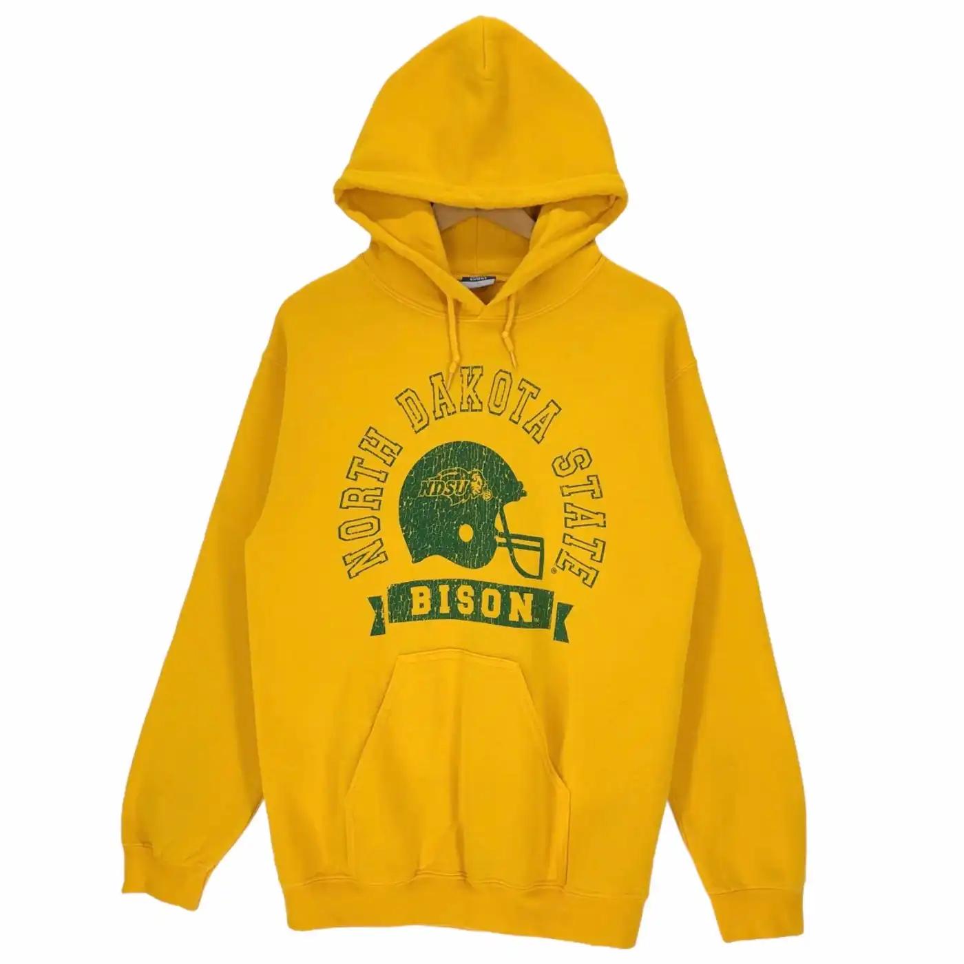 Vintage Style North Dakota State University Bison T-Shirt Sweatshirt Hoodie American Football Gifts Lover