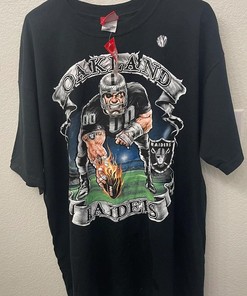 Vintage Style Oakland Raiders NFL Football Sweatshirt T-shirt Ideal Gift for NFL Fans