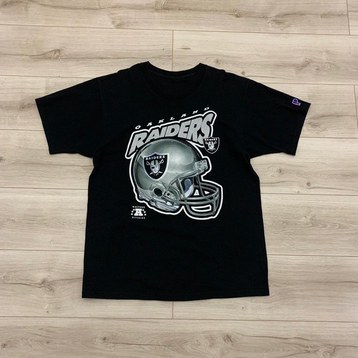 Vintage Style Oakland Raiders NFL Sweatshirt T-shirt Ideal Gift for NFL Fans
