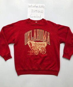 Vintage Style Oklahoma Sooners 1988 Rare Ncaa Sweatshirt Hoodie Football Game Day T-Shirt Lover