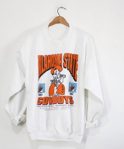 Vintage Style Oklahoma State University Cowboys Alamo Bowl Sweatshirt, Oklahoma State Sweater, Vintage Style 90S Shirt