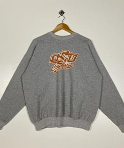 Vintage Style Oklahoma State University Cowboys Sweatshirt Hoodie Football Game Day T-Shirt Lover