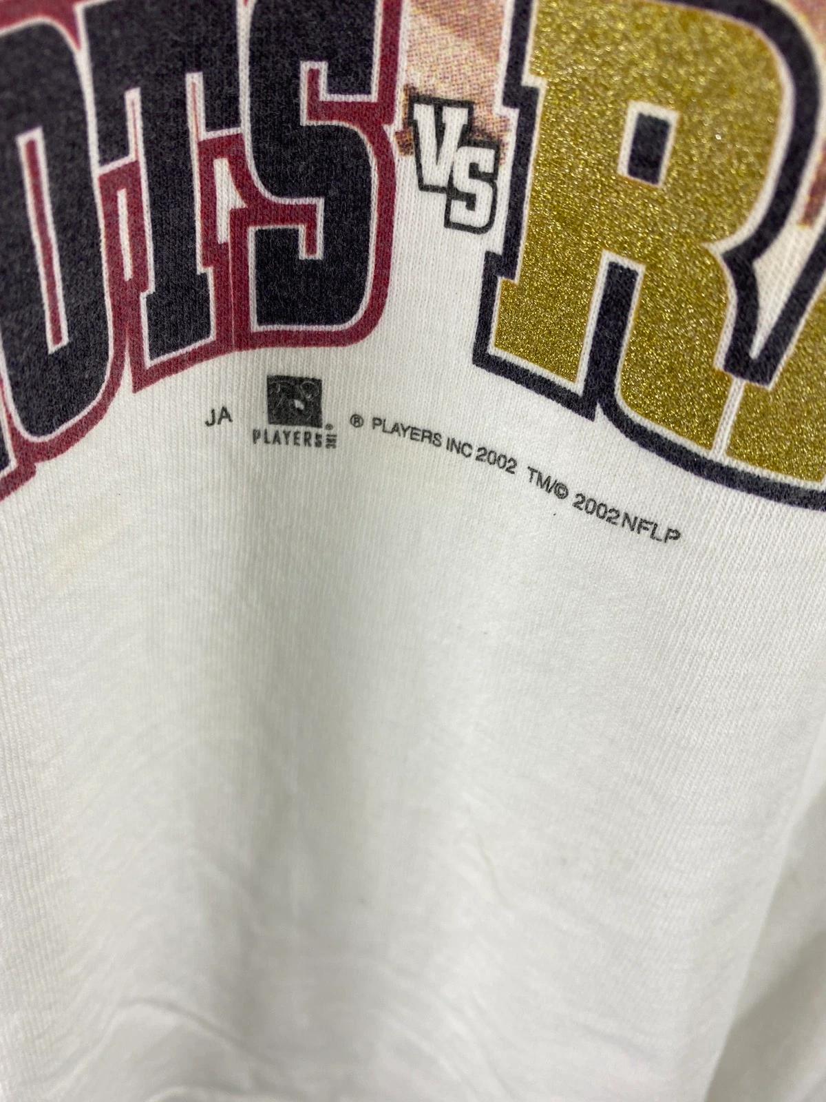 Vintage Style Patriots Vs Rams Super Bowl 2002 NFL Sweatshirt T-shirt, NFL Football Teams Gifts For Fans - Image 3