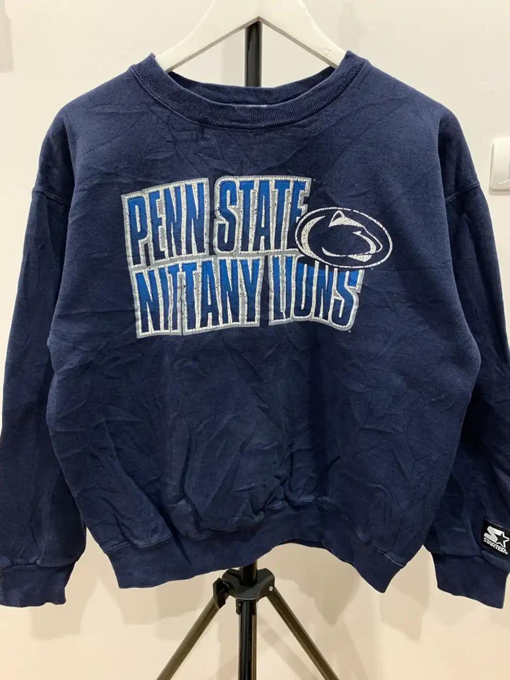 Vintage Style Penn State Nittany Lion Apparel T-Shirt, Sweatshirt Hoodie For Ncaa Fans