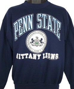 Vintage Style Penn State University Ninety Lions Sweatshirt, Penn State Sweater Penn State Sweatshirt