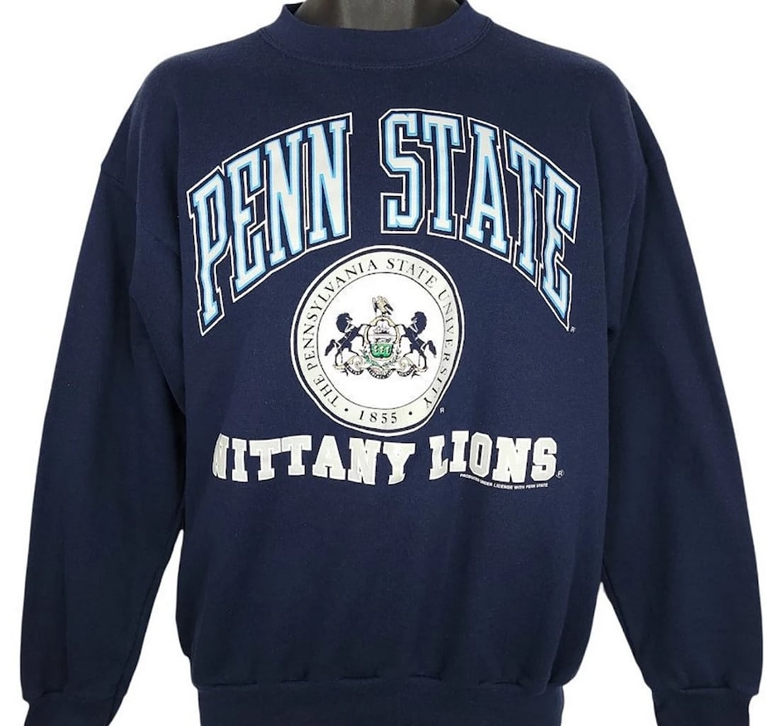 Vintage Style Penn State University Ninety Lions Sweatshirt, Penn State Sweater Penn State Sweatshirt