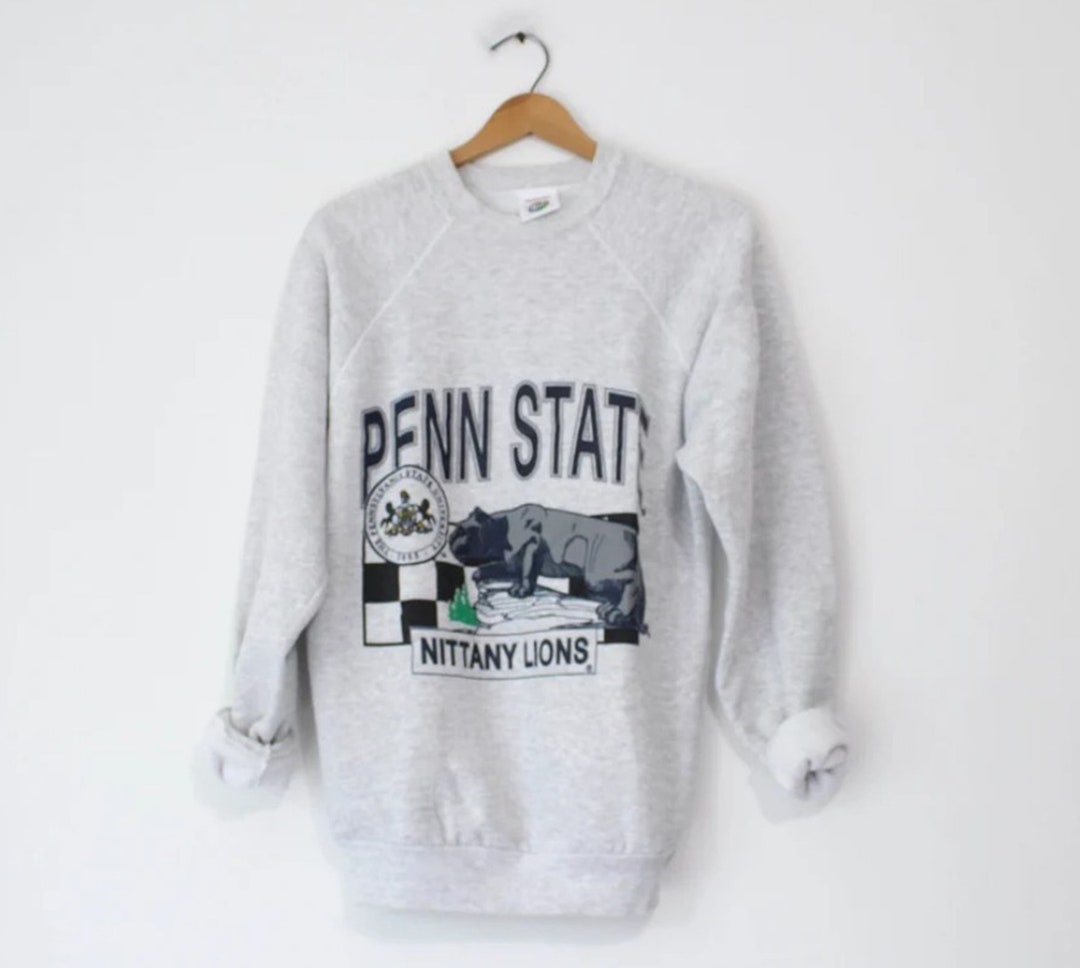 Vintage Style Penn State University Nittany Lions Sweatshirt, Penn State Sweater Penn State University Sweatshirt