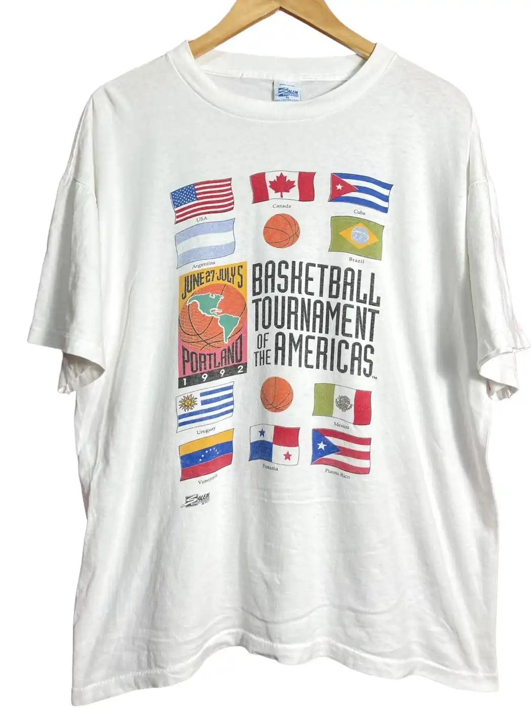 Vintage Style Portland 1992 Basketball Tournament Sweatshirt Pullover Hoodie Reprinted Gift For Bna Fans